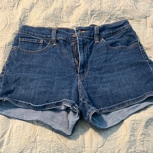 Signature by Levi Strauss Dark Blue Jean Shorts
